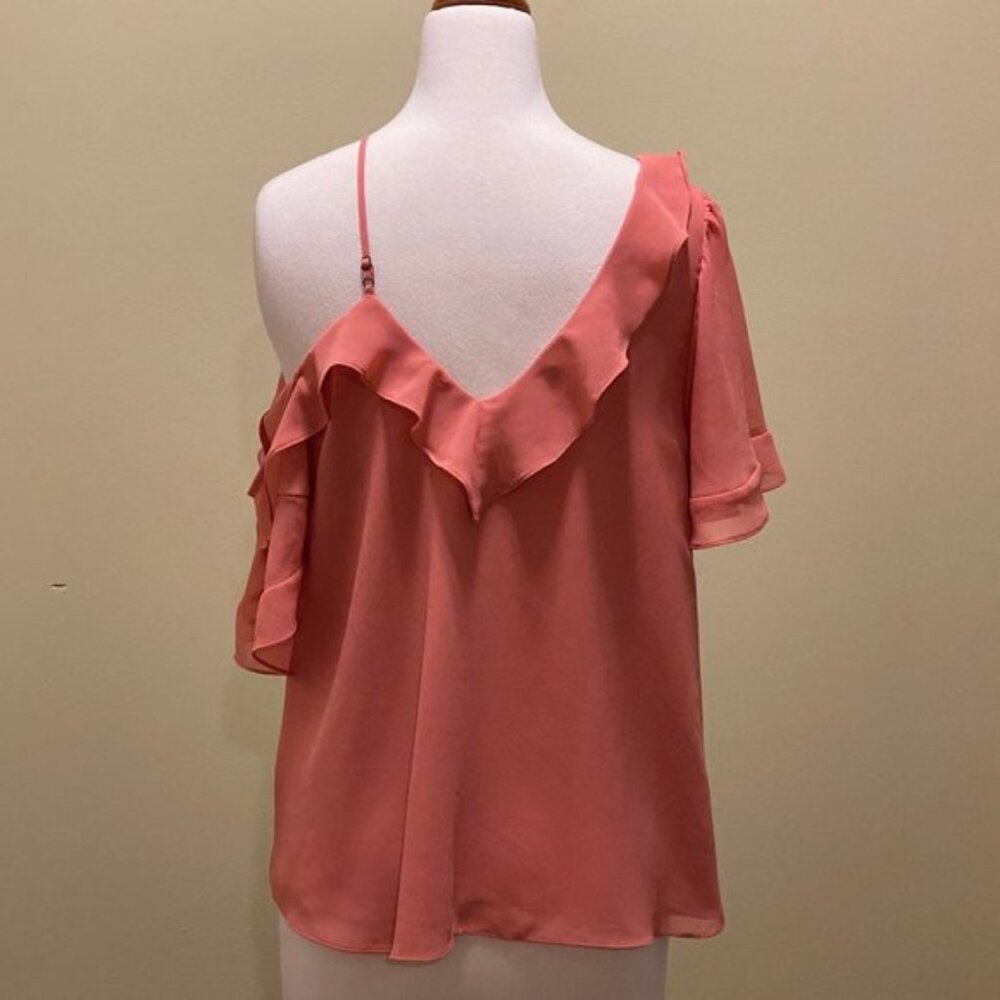 State Top Pink with Ruffle Detail - Picture 2 of 4